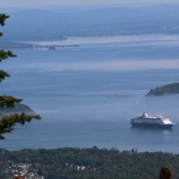 view from mount cadillac acadia